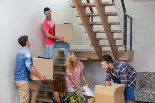 Local man with van service helping with a move in Catford