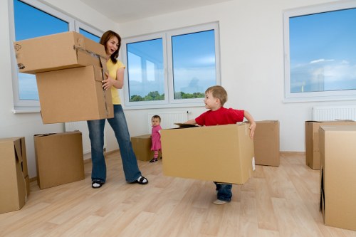 Removal van supporting a flat or house move in Catford