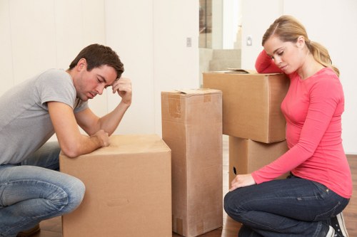 Local movers handling stairs and access in a Catford flat move